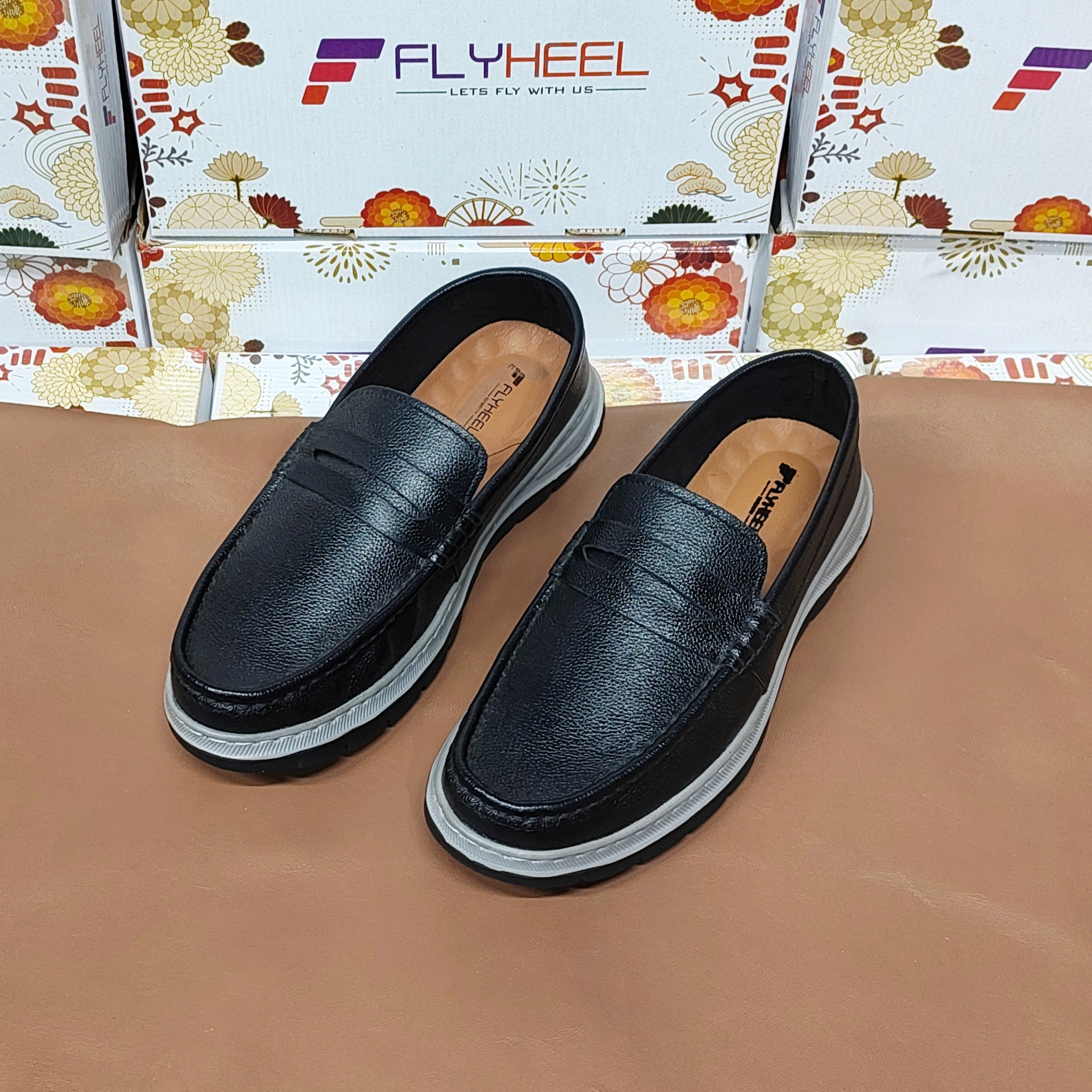 Stylish Leather Full Shoes